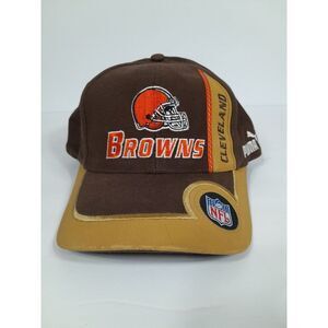 Vintage‎ 90s Cleveland BROWNS PUMA Adjustable HAT NFL ProLine Strapback